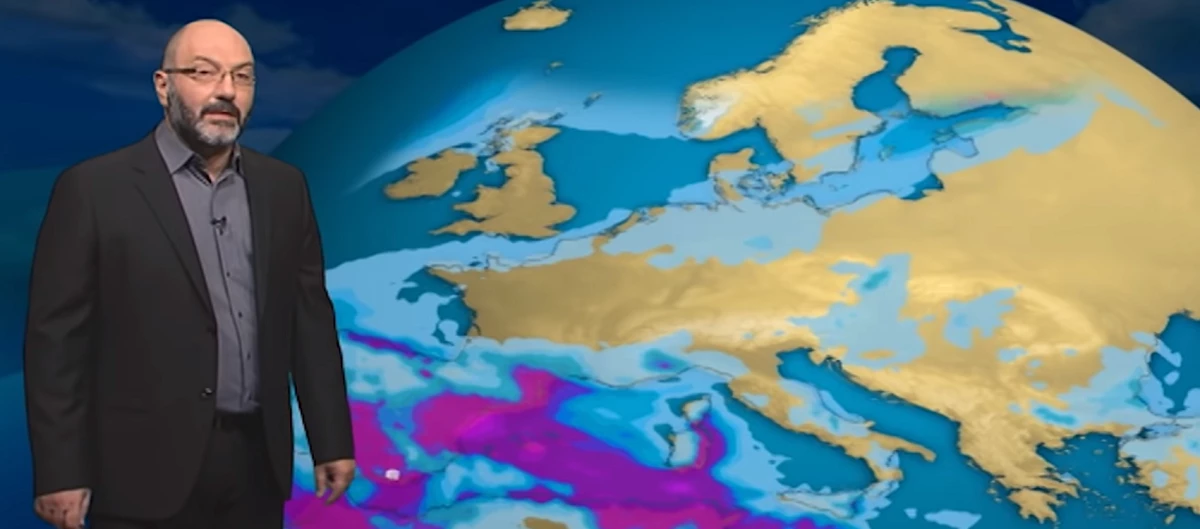 Σάκη Αρναούτογλου: Ερχονται πυκνές χιονοπτώσεις από το βράδυ της Παρασκευής (βίντεο)